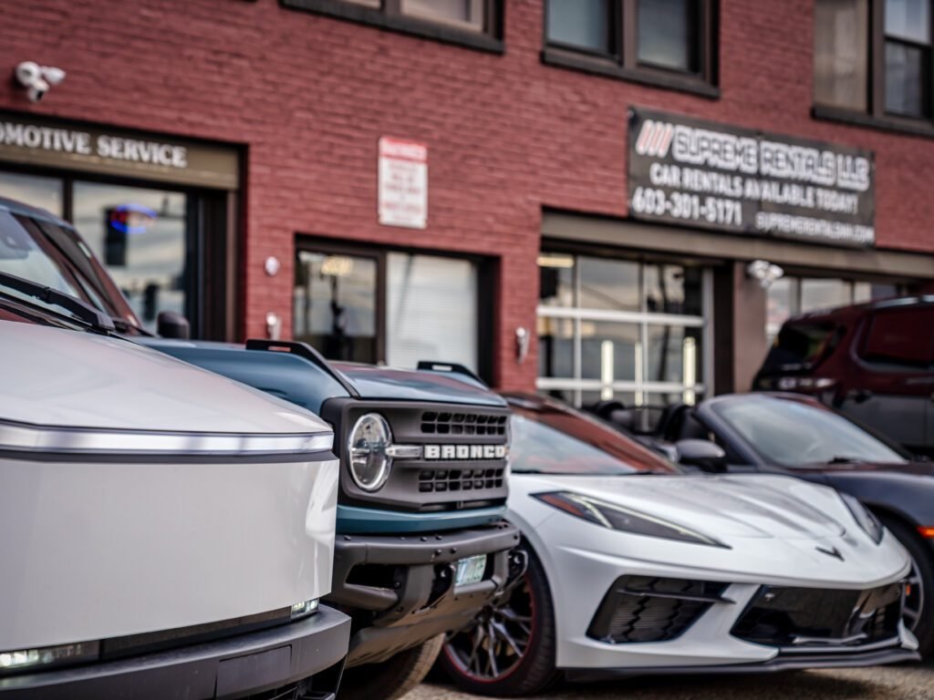 Supreme Rentals vehicles available near Everett, MA