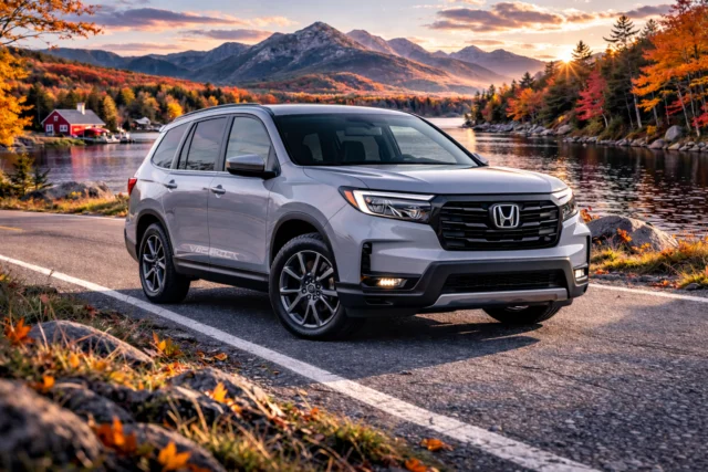 2025 Honda Pilot representing the Supreme Rentals 6+ passenger vehicle fleet.