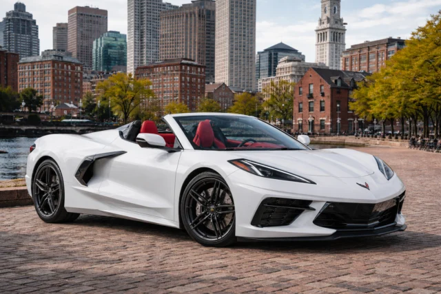 Chevrolet Corvette C8 from the Supreme Rentals sports car fleet.